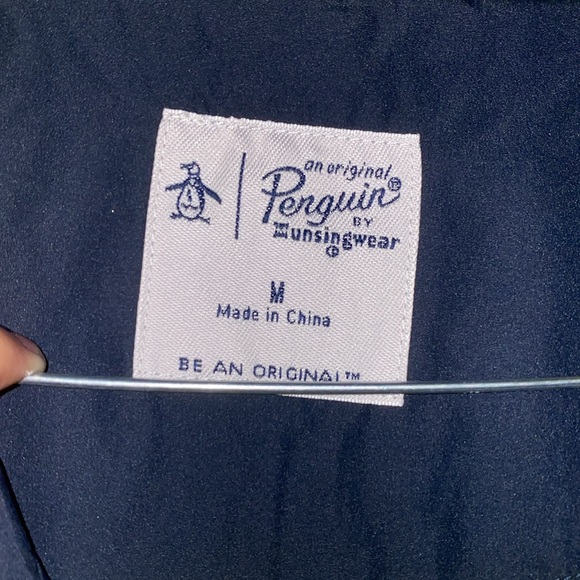 🆕 ORIGINAL PENGUIN WINDBREAKER JACKET - Picture 4 of 7